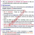 Communication Skills – Unit 3